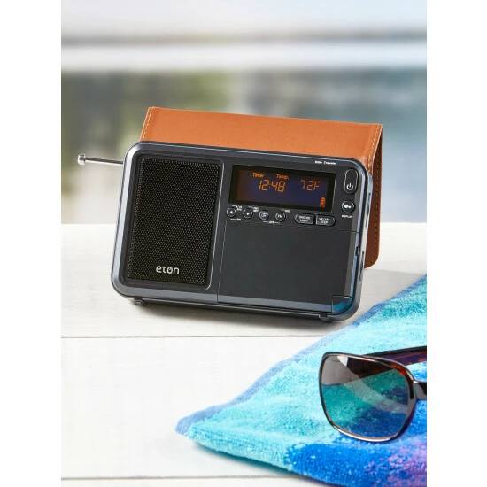 Elite Traveler AM/FM Short And Long Wave Radio Gray - Image 3