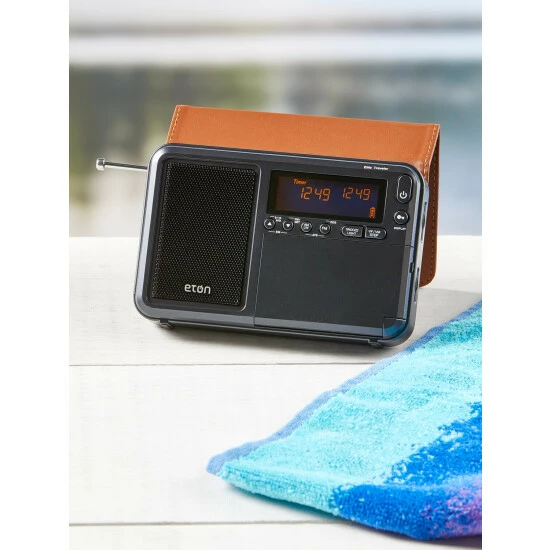 Elite Traveler AM/FM Short And Long Wave Radio Gray - Image 4