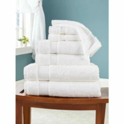 Vermont Country Store Crochet-Edge Cotton Bath Runner Ivory