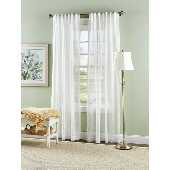 Vermont Country Store Craftsbury Solid Wood Upholstered Bench White - Image 3