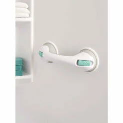 Vermont Country Store Suction Cup Tub And Shower Grab Bar White