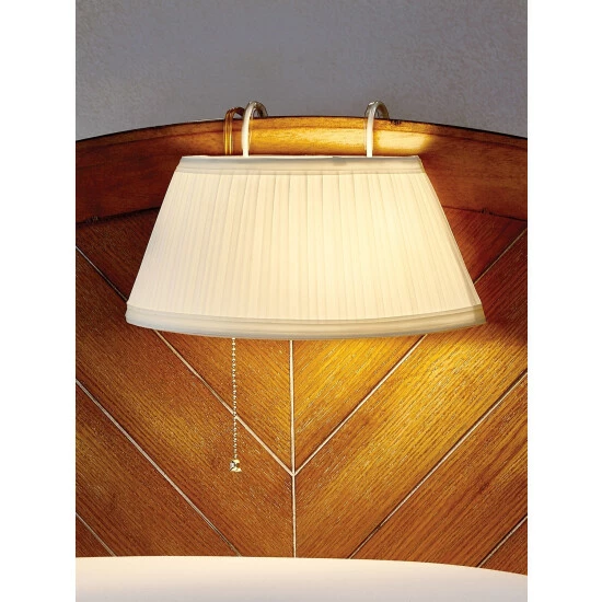 Vermont Country Store Headboard Reading Lamp Ivory