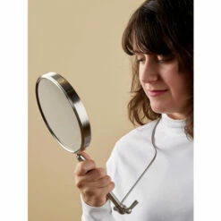 Vermont Country Store Around-the-Neck Magnification Mirror