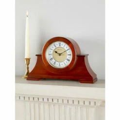 Vermont Country Store Westbrook Tambour Chiming Mantel Clock