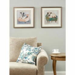 Vermont Country Store Whimisical Cow Pals Art Print, Set Of 2