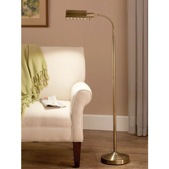 Vermont Country Store Cordless LED Floor Lamp Nickel - Image 3