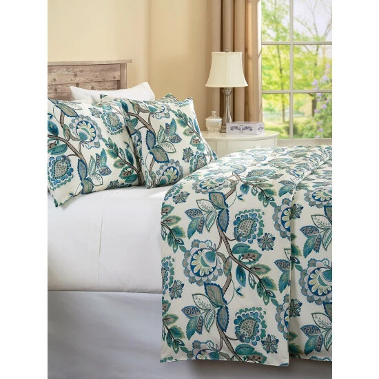 Vermont Country Store Somerset Garden Throw Pillow Red - Image 7