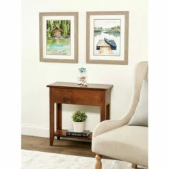 Vermont Country Store Up At The Lake Art Print, Set Of 2