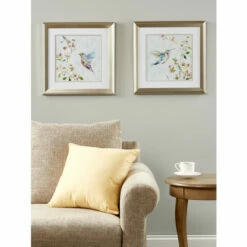 Vermont Country Store Happy Hummingbirds Art Print, Set Of 2