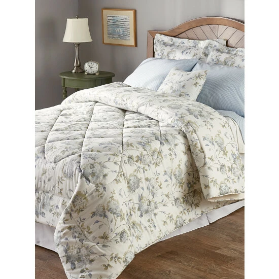 Vermont Country Store Whispering Hydrangea Throw Pillow Pink - Image 3