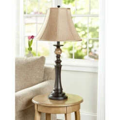 Vermont Country Store Danby Quarry Oil-Rubbed Bronze Table Lamp