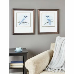 Vermont Country Store Peaceful Blue Jay Art Print, Set Of 2