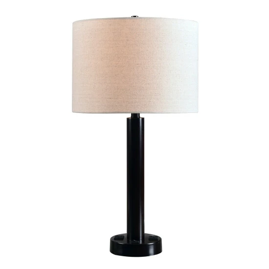 Vermont Country Store Wallingford Dual-Outlet Oil-Rubbed Bronze Table Lamp - Image 3