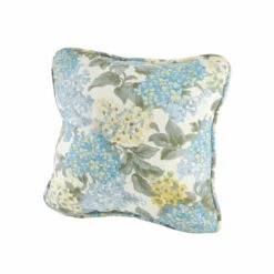 Vermont Country Store Blooming Hydrangea Throw Pillow Blue