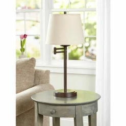 Vermont Country Store Chester Oil-Rubbed Bronze Swing-Arm Table Lamp