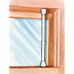 Vermont Country Store Adjustable Steel Security Bar For Windows And Doors