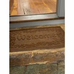 Water Hog Waterhog Spring Bird Welcome Mat Blue