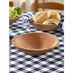 Vermont Country Store Solid Wood Artisan Bowl, In 4 Sizes