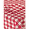 Vermont Country Store Tavern Check Cotton Napkin, 4 Napkins Red