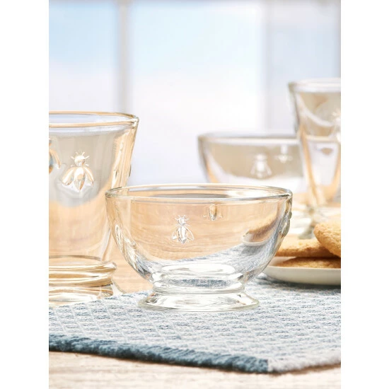Vermont Country Store French Bee Mini Bowl, Set Of 4