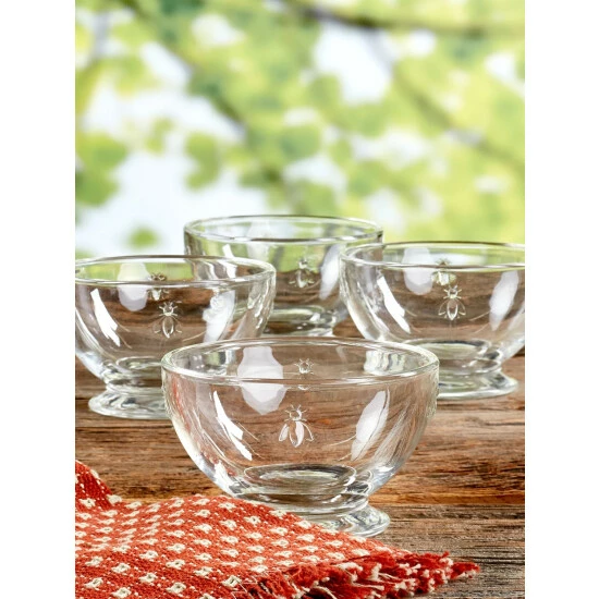 Vermont Country Store French Bee Mini Bowl, Set Of 4 - Image 3