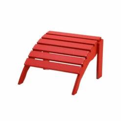 Vermont Country Store All-Weather Adirondack Ottoman Royal Blue