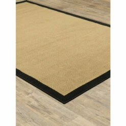Vermont Country Store Vermont Casual Indoor/Outdoor Faux Seagrass Rug Brown