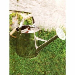 Vermont Country Store Stainless-Steel Watering Can