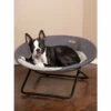 Vermont Country Store Elevated Comfort Pet Cot Gray