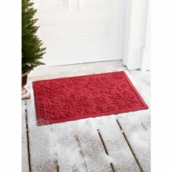 Water Hog Snowflake Waterhog Doormat Blue