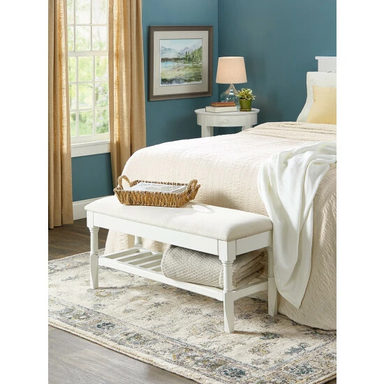 Vermont Country Store Sandgate Floral Rectangle Area Rug Ivory - Image 7