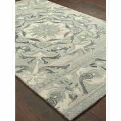Vermont Country Store Norwich Wool Area Rug Ash