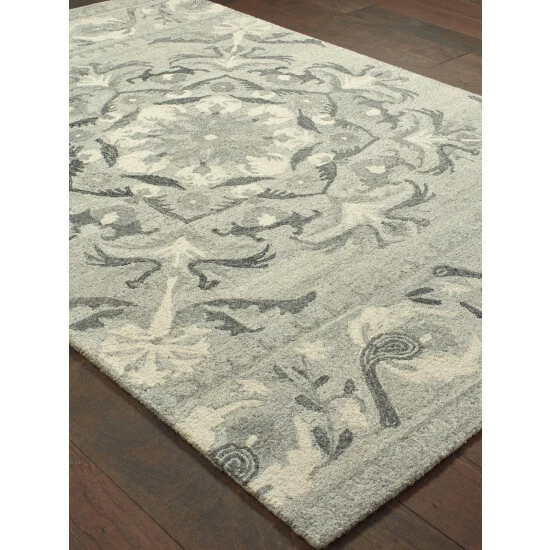Vermont Country Store Norwich Wool Area Rug Ash