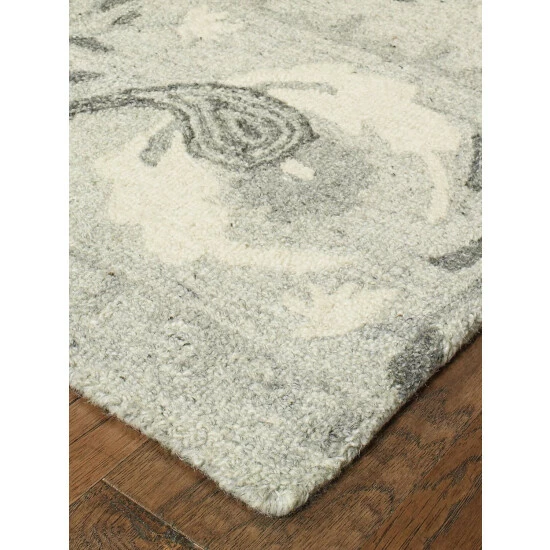 Vermont Country Store Norwich Wool Area Rug Ash - Image 4