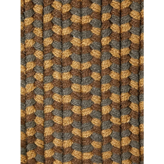 Vermont Country Store Mount Mansfield Multicolor Braided Oval Stair Tread, Set Of 13 Tan Multi - Image 9