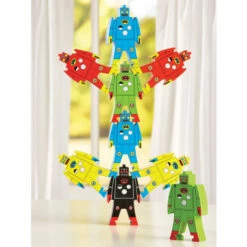 Vermont Country Store Wooden Stacking Robots