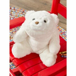 Cuddly Memories White Plush Bear