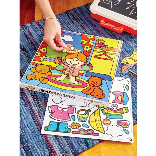 Miss Weather Colorforms Playset