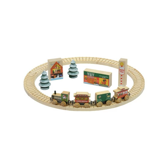 Vermont Country Store North Pole Village Railway Set - Image 2