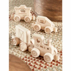 Vermont Country Store Classic Wooden Toy Train