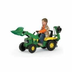 Vermont Country Store John Deere Ride-On Backhoe For Kids