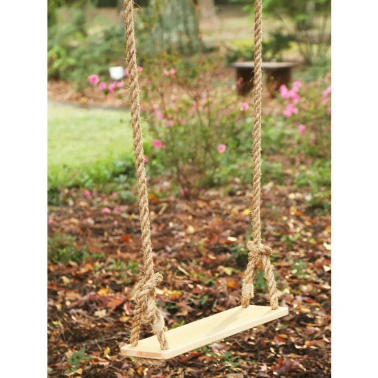 Vermont Country Store Classic Wooden Swing - Image 2