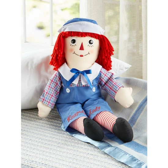 Vermont Country Store Hundredth Anniversary 25 Inch Raggedy Ann Or Andy Doll