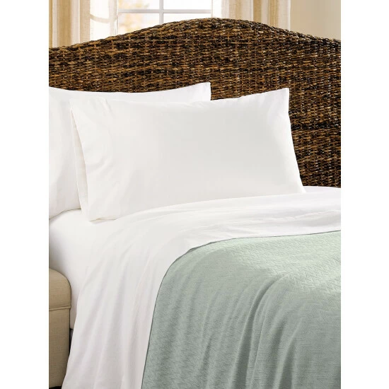 Vermont Country Store Constant Comfort Blanket Or Throw Natural - Image 2