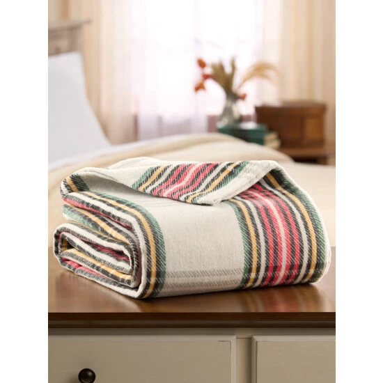 Vermont Country Store Solid Wood Bench With Upholstered Seat Dark Cherry - Image 2