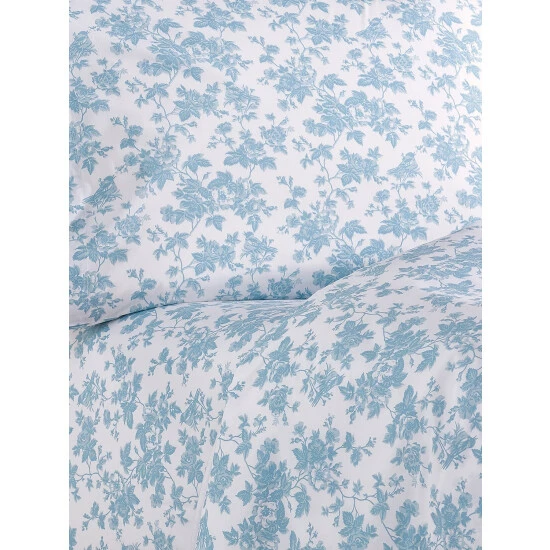 Vermont Country Store Clothesline Crisp Cotton Percale Sheet Set White - Image 5