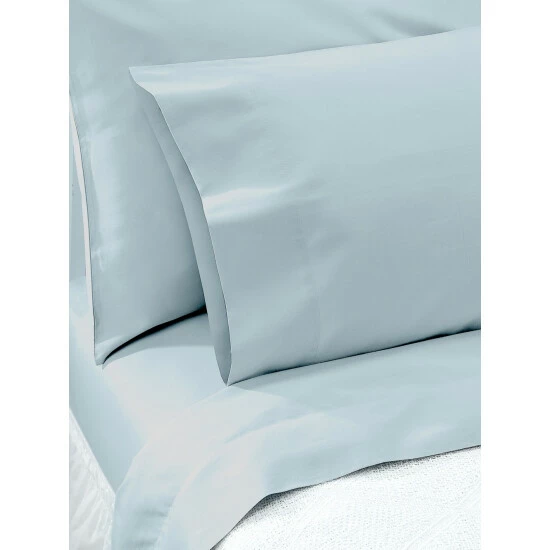 Vermont Country Store Clothesline Crisp Cotton Percale Sheet Set White - Image 11