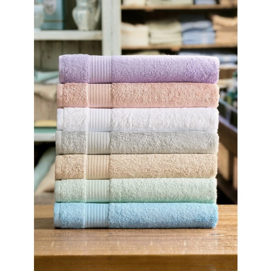 Vermont Country Store Cotton/Bamboo Open-Stock Bath Towel Collection Natural - Image 3
