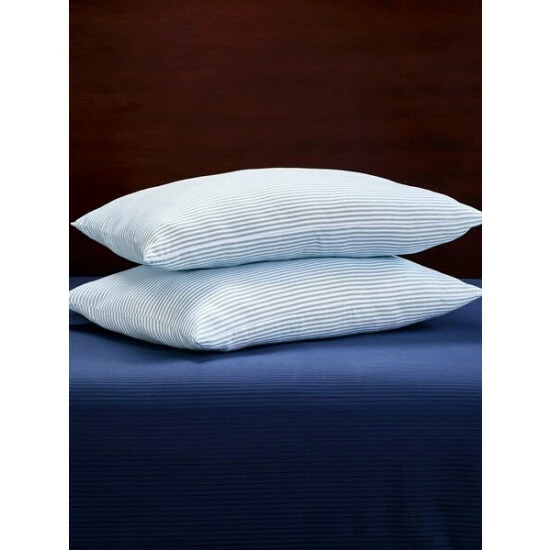 Vermont Country Store Classic Ticking Stripe Standard Pillow, Set Of 2