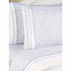 Eileen West Lavender Fields Portuguese Cotton Sateen Sheet Set